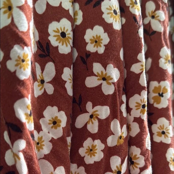 Little Sleepies Mocha Blossoms Twirl Dress - Picture 3 of 5